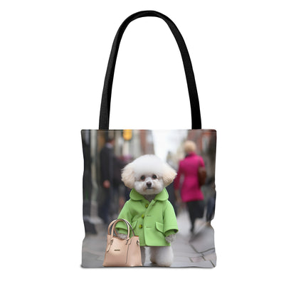 BICHON FRISE TOTE BAG