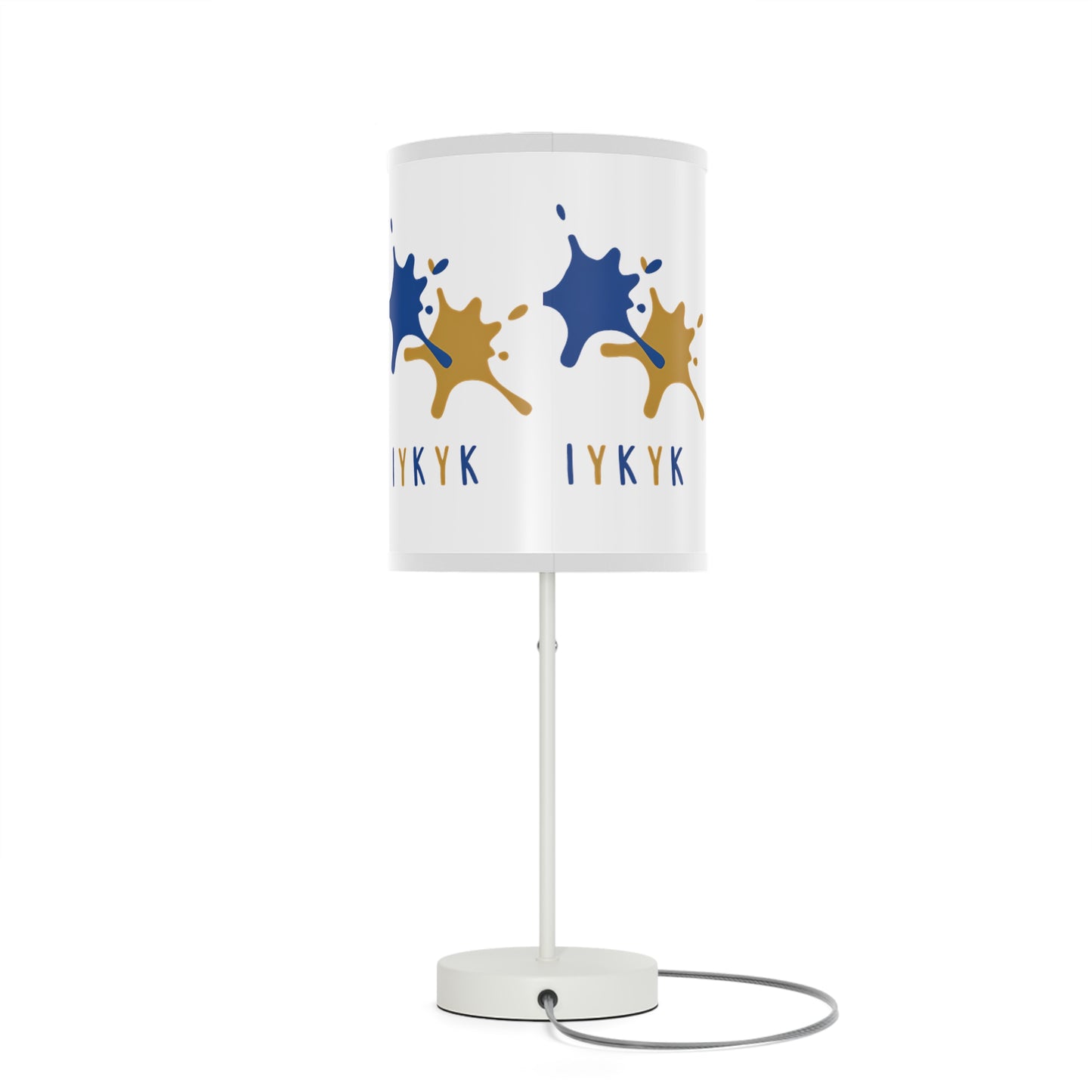SGR PAINT SPLATTER LAMP ON A STAND, US|CA PLUG