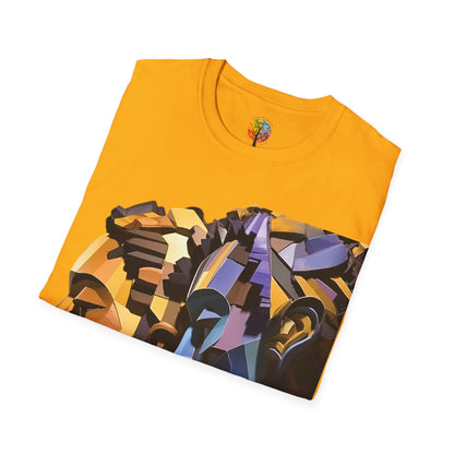 CARVED FACES SOFTSTYLE T-SHIRT UNISEX