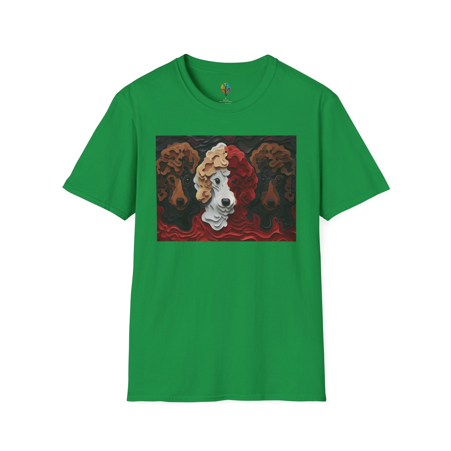 TOY POODLE TRIPLETS T-SHIRT UNISEX