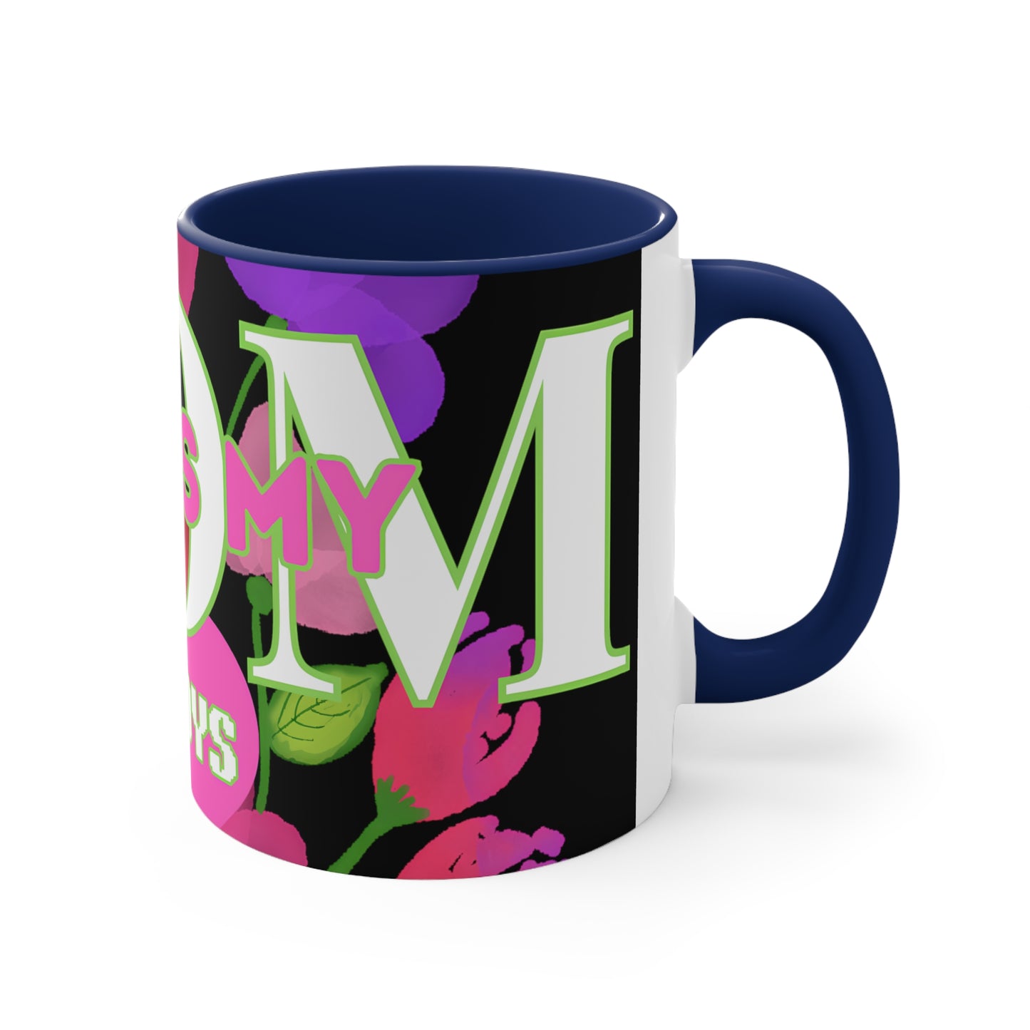 MOM'S BOUQUET CERAMIC MUG - 11OZ