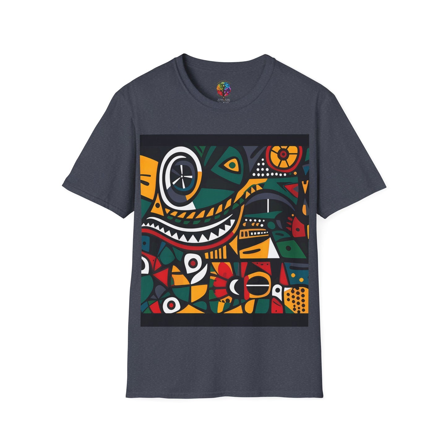 SURREALISM IN COLOR SOFTSTYLE T-SHIRT UNISEX