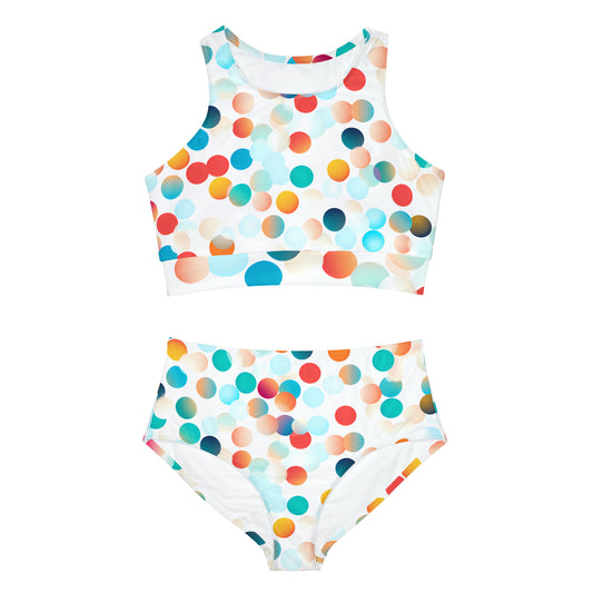 CIRCLES SPORTY BIKINI SET