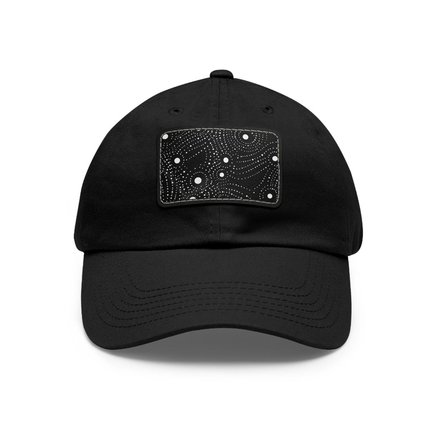 UNI COSMIC HAT WITH LEATHER PATCH (RECTANGLE)