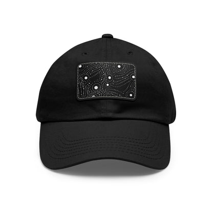 UNI COSMIC HAT WITH LEATHER PATCH (RECTANGLE)