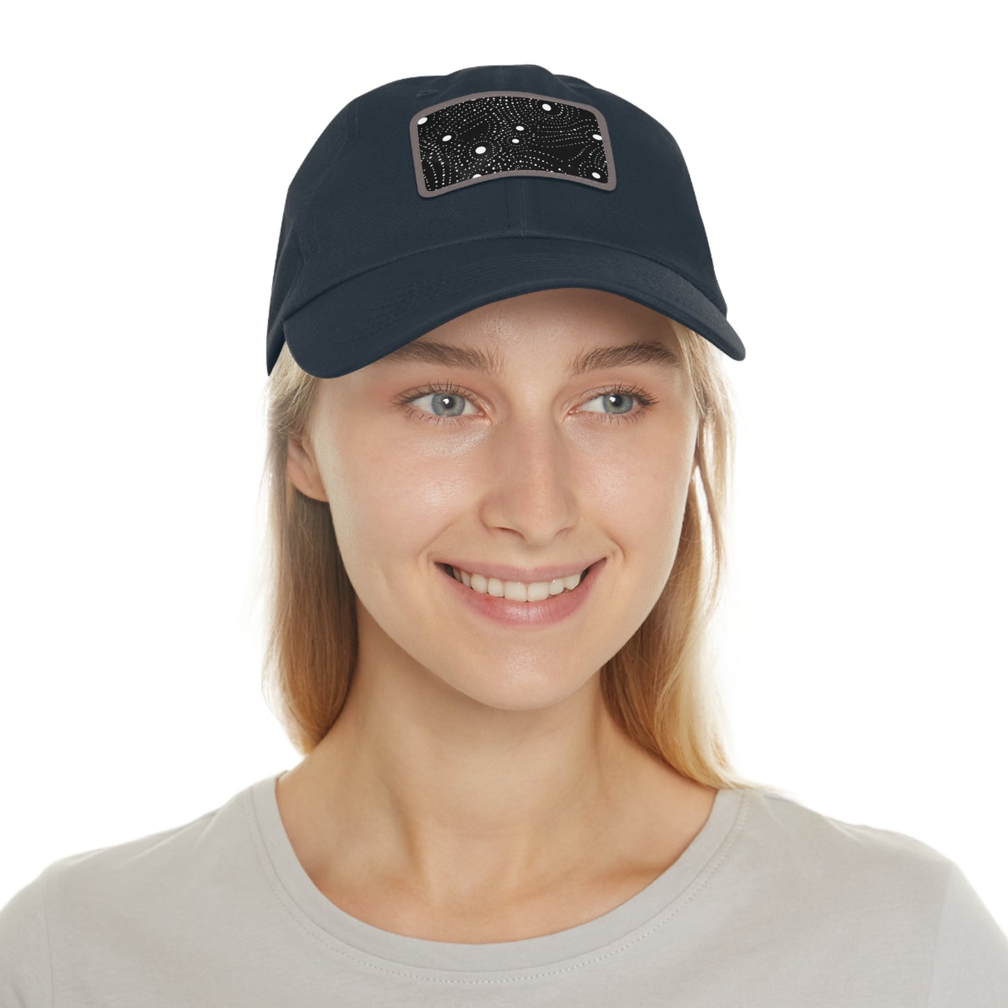 UNI COSMIC HAT WITH LEATHER PATCH (RECTANGLE)
