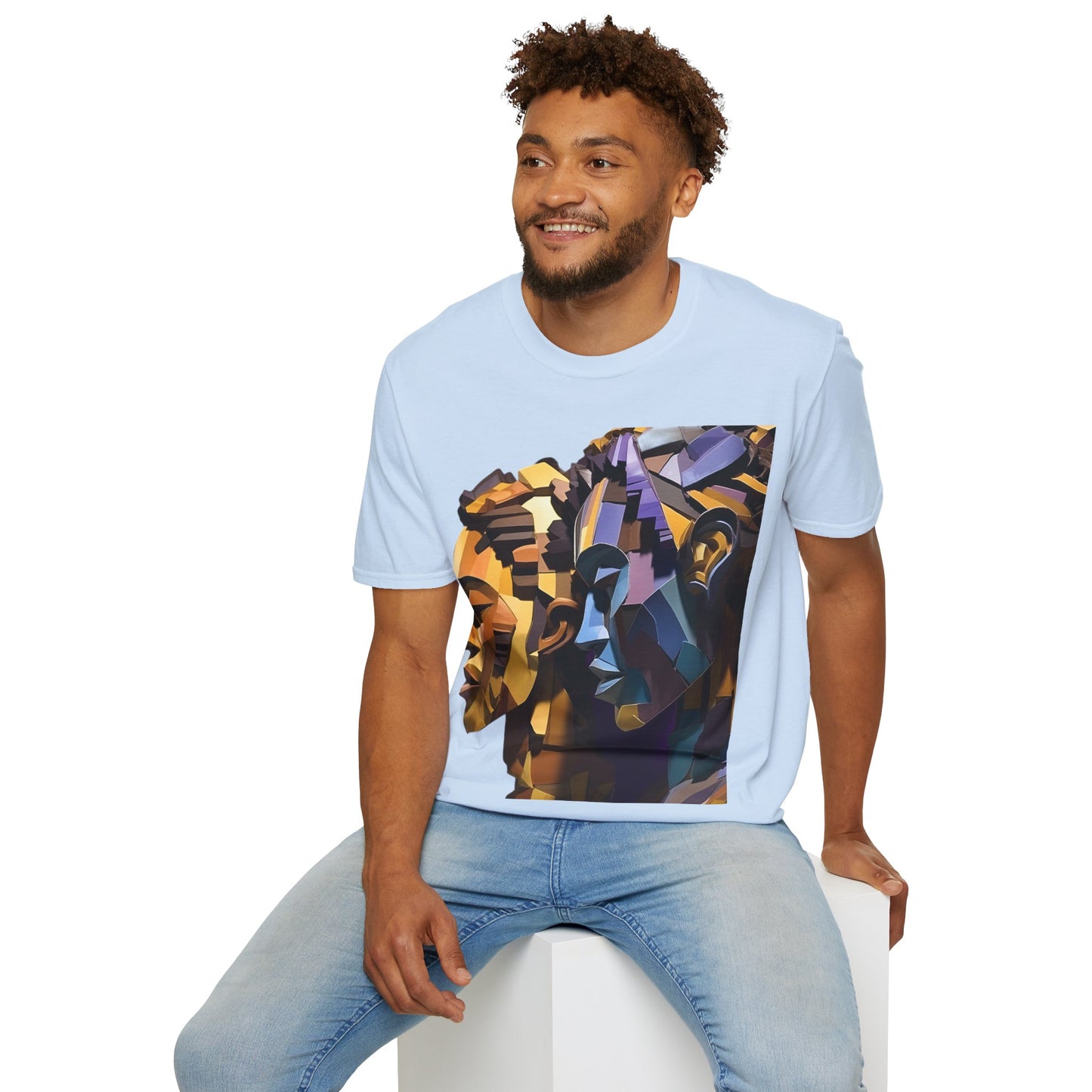 CARVED FACES SOFTSTYLE T-SHIRT UNISEX