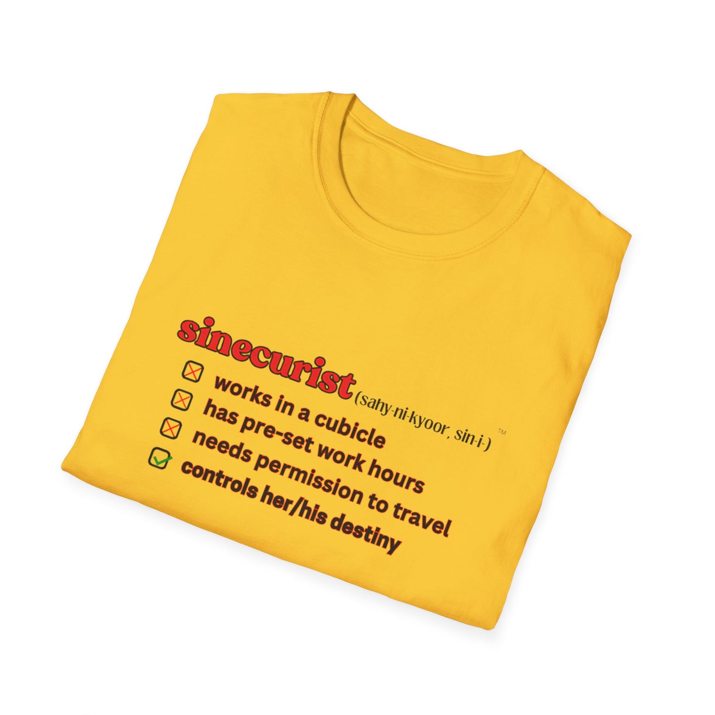 UNI CHECK BOX R T-SHIRT - UNISEX