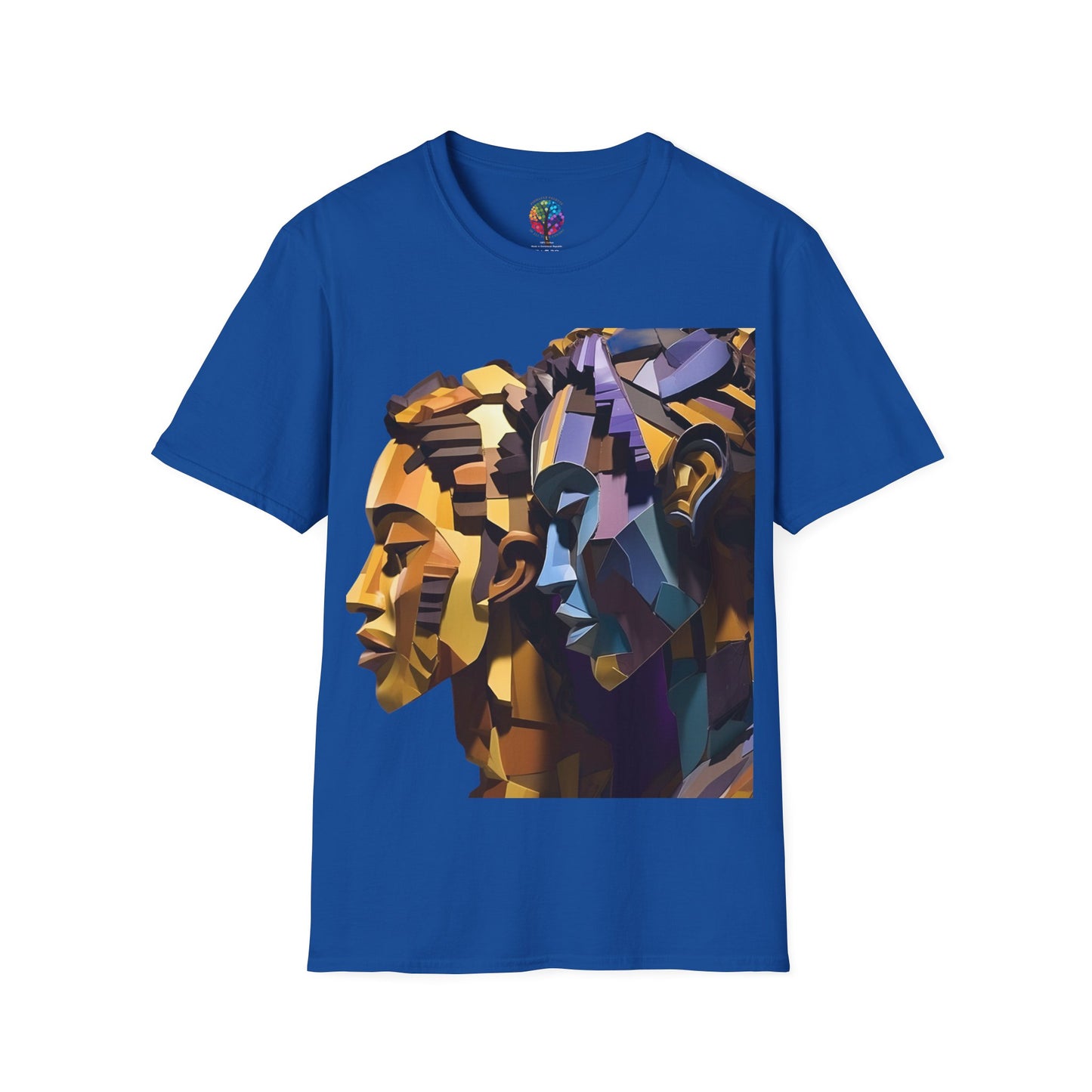CARVED FACES SOFTSTYLE T-SHIRT UNISEX