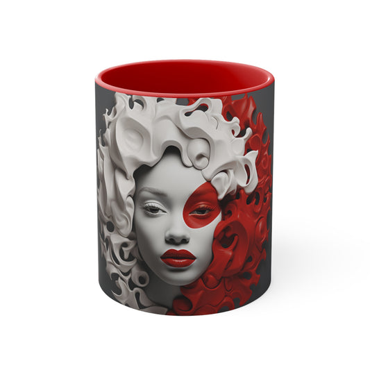 DEL CRIMSON CURLS MUG CERAMIC - MUG 11OZ