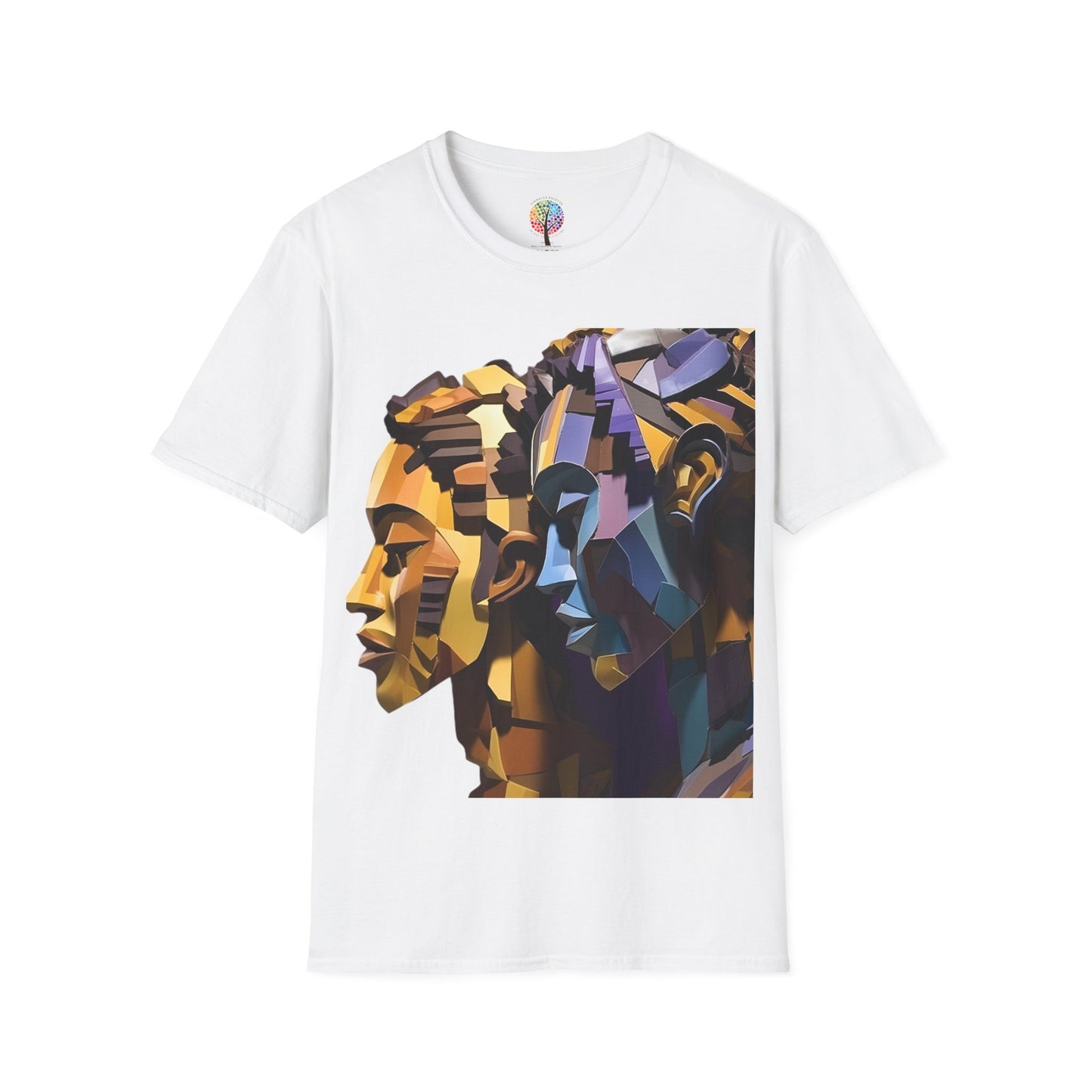 CARVED FACES SOFTSTYLE T-SHIRT UNISEX