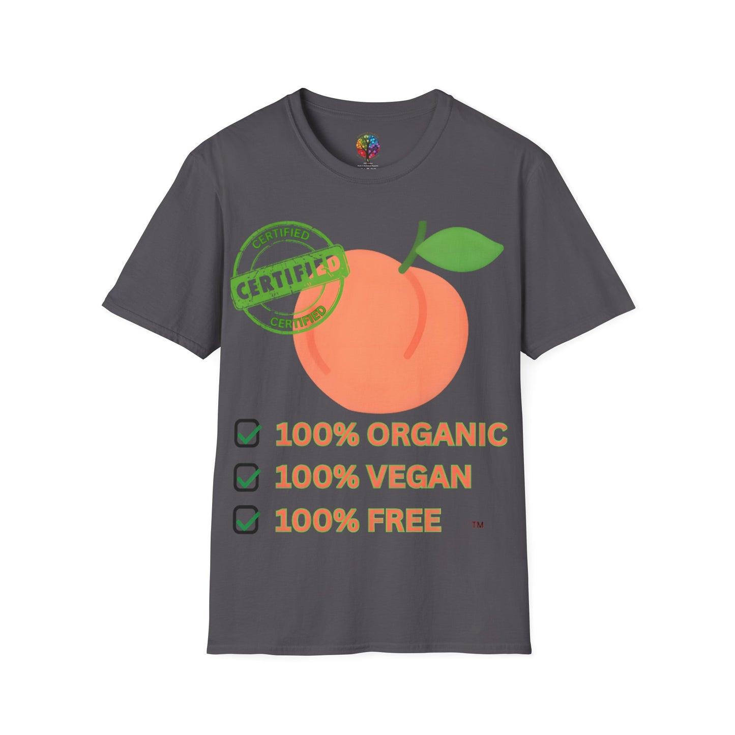 JUST PEACHY SOFTSTYLE T-SHIRT UNISEX