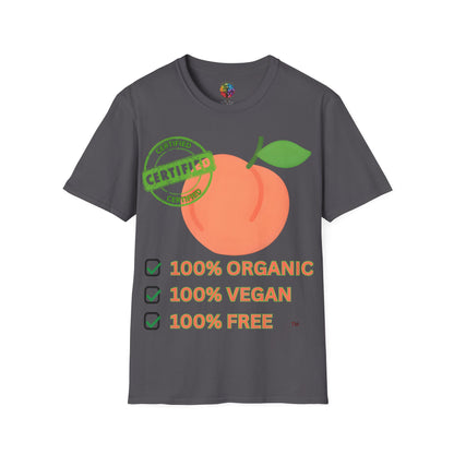 JUST PEACHY SOFTSTYLE T-SHIRT UNISEX