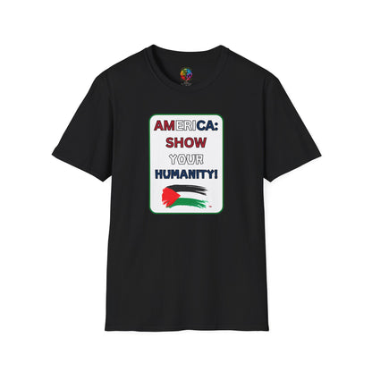 PALESTINE FLAG ABSTRACT T-SHIRT UNISEX