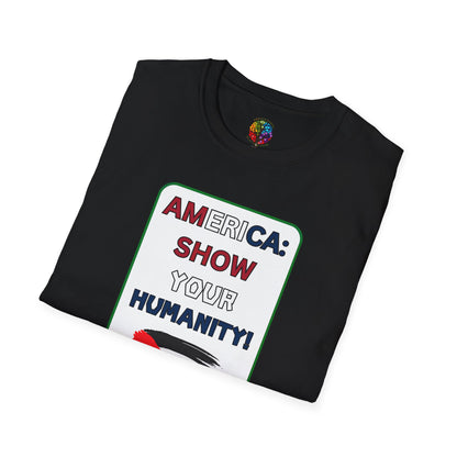 PALESTINE FLAG ABSTRACT T-SHIRT UNISEX