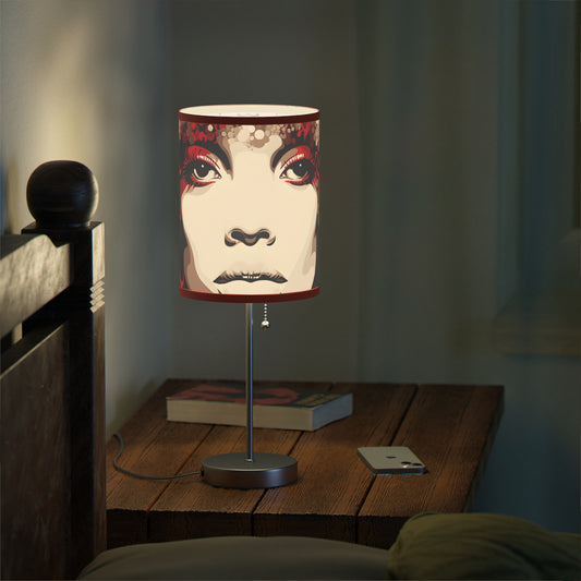 DEL CRIM/CREAM L LAMP ON A STAND, US|CA PLUG
