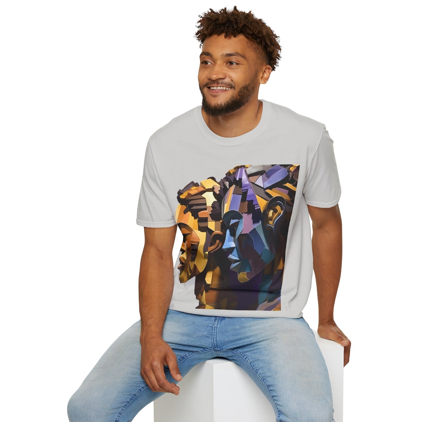 CARVED FACES SOFTSTYLE T-SHIRT UNISEX
