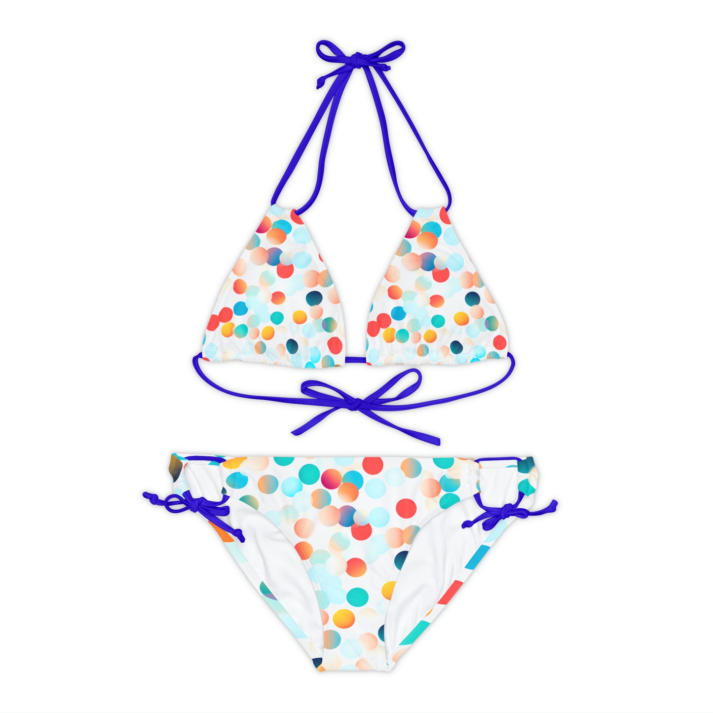 CIRCLES STRAPPY BIKINI SET