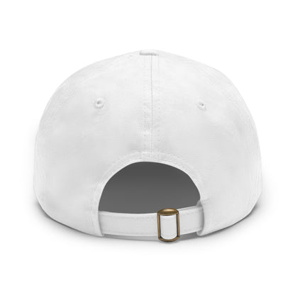 OME POWERED HAT WITH LEATHER PATCH (ROUND)