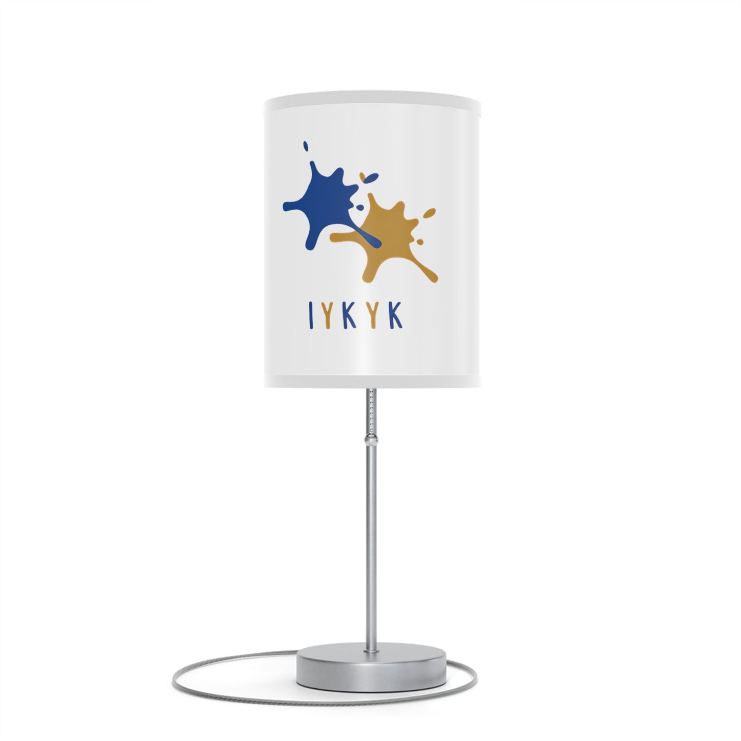 SGR PAINT SPLATTER LAMP ON A STAND, US|CA PLUG