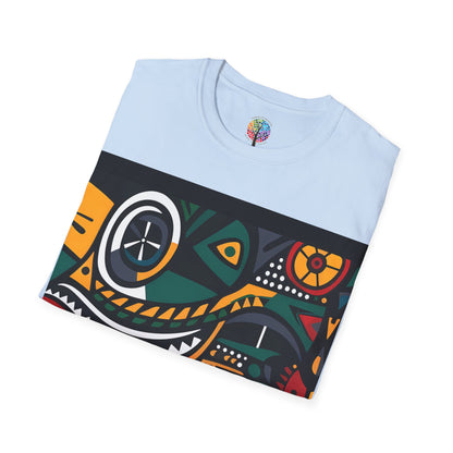 SURREALISM IN COLOR SOFTSTYLE T-SHIRT UNISEX