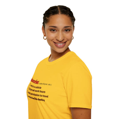 UNI GOOGLE CHECK BOX R T-SHIRT - UNISEX