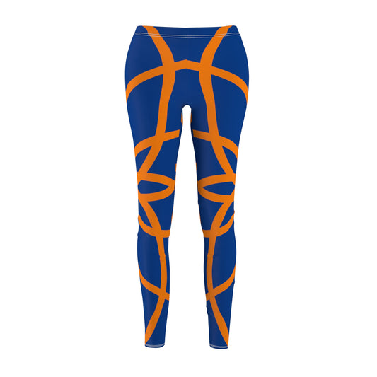 SPIRALS ORANG BLUE LEGGINGS