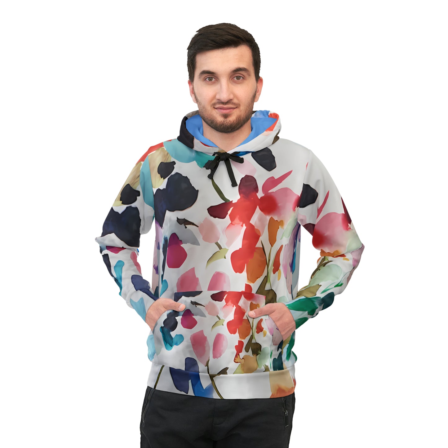 PASTEL SWATCHES PULLOVER ATHLETIC HOODIE UNISEX