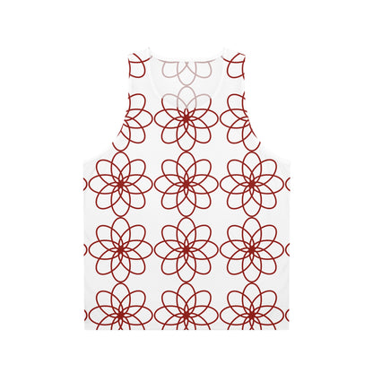 DEL SPIRALS CRIMSON CREME TANK