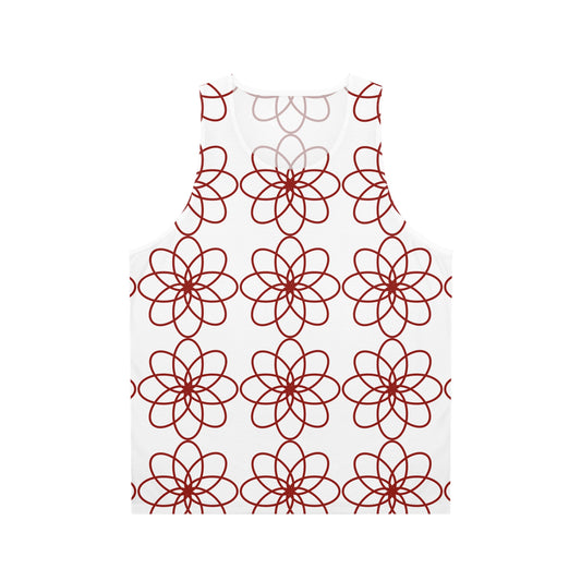 DEL SPIRALS CRIMSON CREME TANK