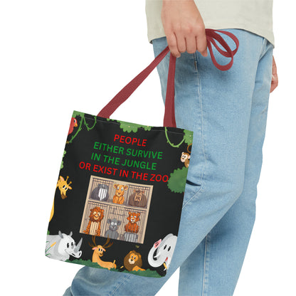 JUNGLE JIVE TOTE BAG