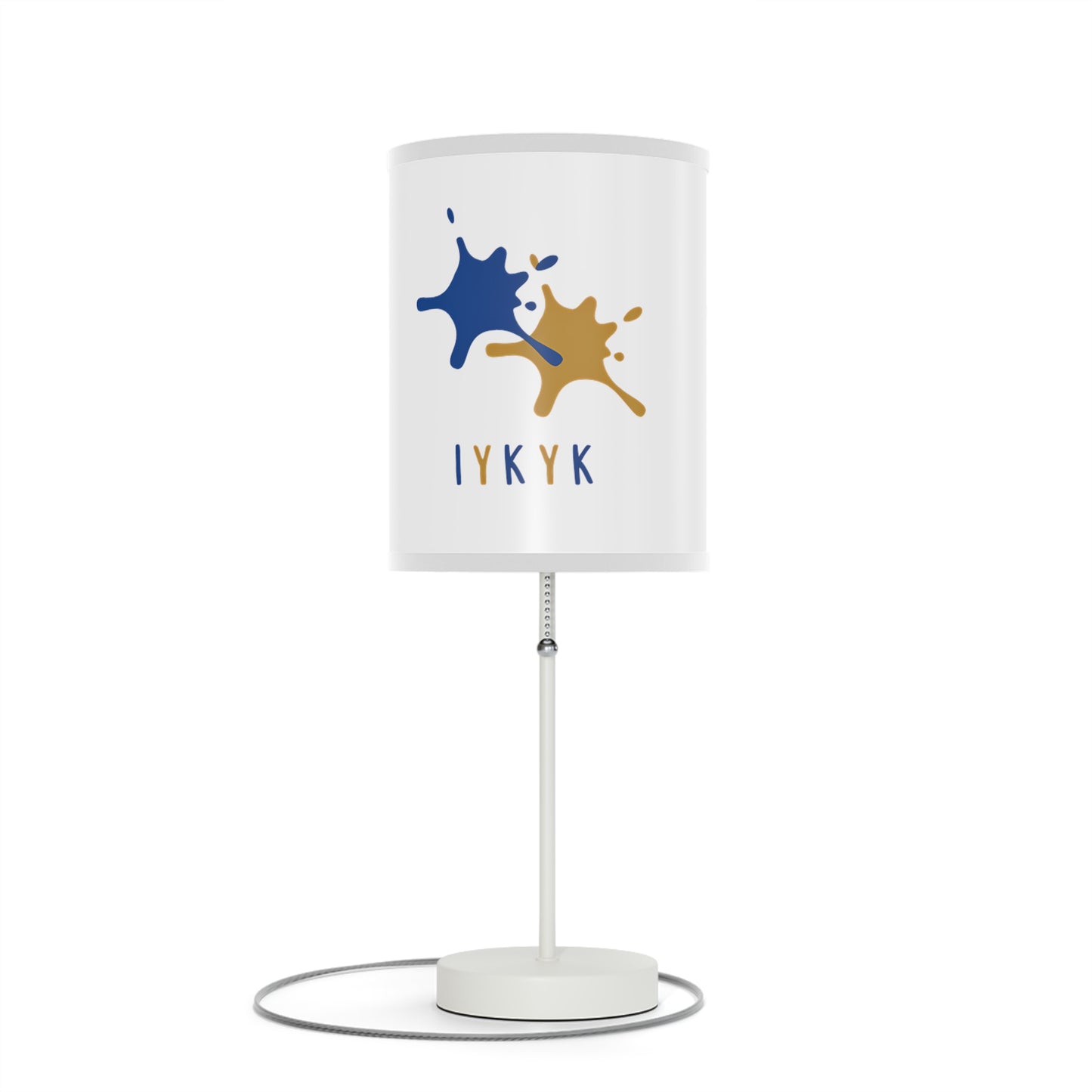 SGR PAINT SPLATTER LAMP ON A STAND, US|CA PLUG