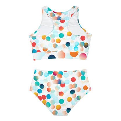 CIRCLES SPORTY BIKINI SET