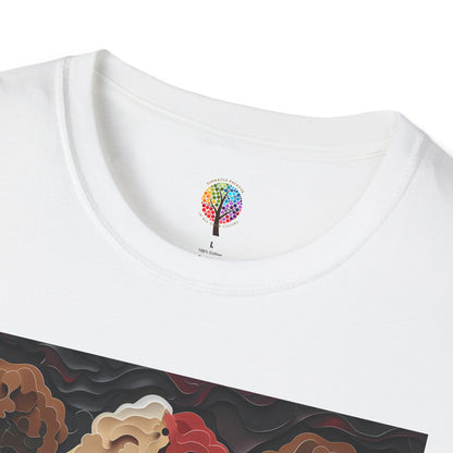 TOY POODLE TRIPLETS T-SHIRT UNISEX