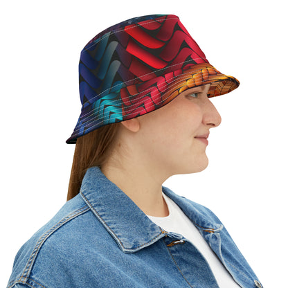 MIXED HERRING BUCKET HAT UNISEX