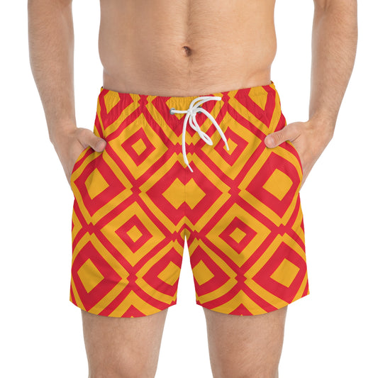 KC MOTIF SWIM TRUNKS