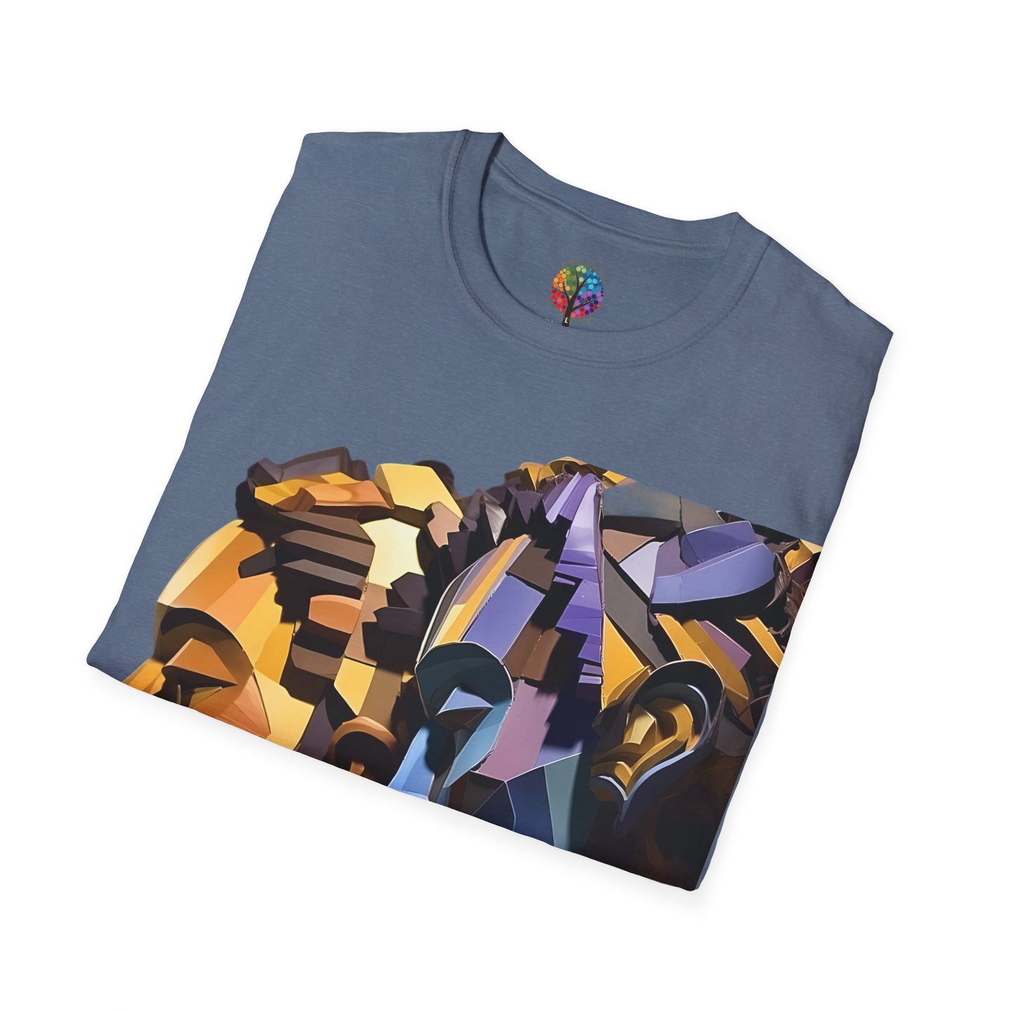 CARVED FACES SOFTSTYLE T-SHIRT UNISEX