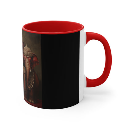 DEL PEARLED ELEPHANTS FOUNDERS' MUG CERAMIC - MUG 11OZ