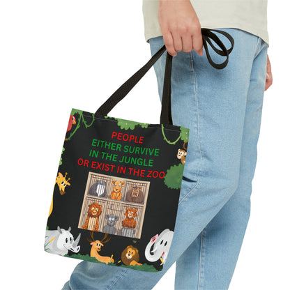 JUNGLE JIVE TOTE BAG