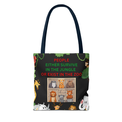 JUNGLE JIVE TOTE BAG