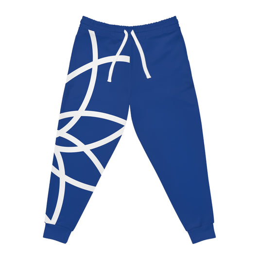 ZET  SPIRALS WHITE BLUE RT JOGGERS