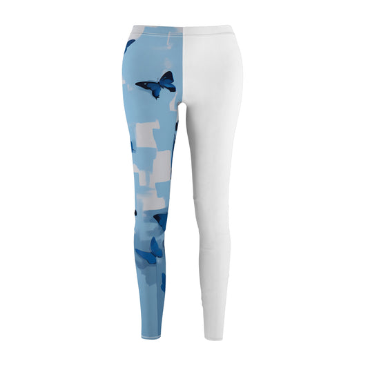 ZET BLUE WHITE RT LEGGINGS