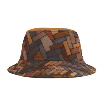 BROWN TOP HERRING BUCKET HAT UNISEX
