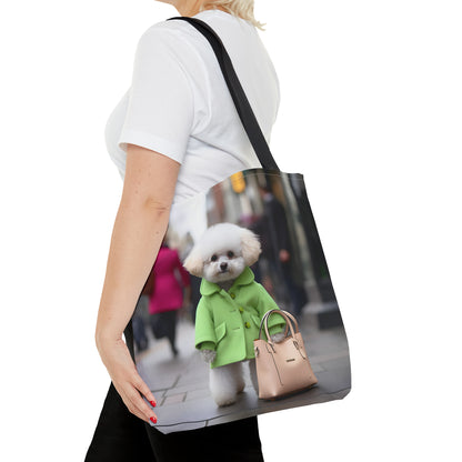 BICHON FRISE TOTE BAG