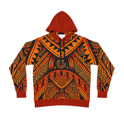 RED HD RICH CLAY PULLOVER ATHLETIC HOODIE UNISEX