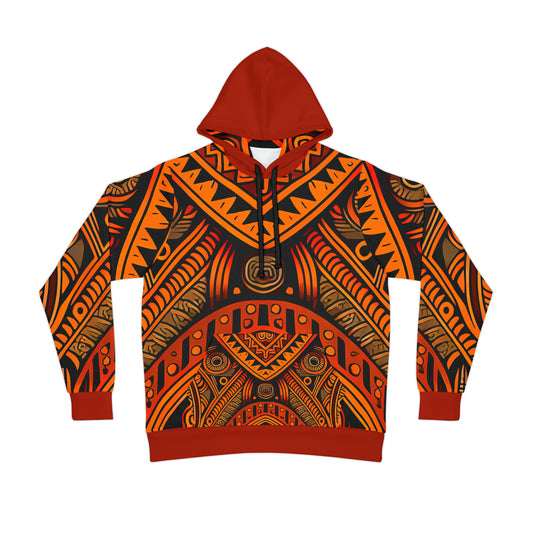 RED HD RICH CLAY PULLOVER ATHLETIC HOODIE UNISEX