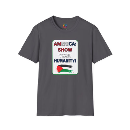 PALESTINE FLAG ABSTRACT T-SHIRT UNISEX