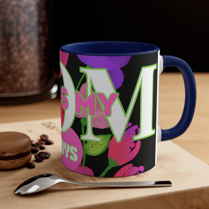 MOM'S BOUQUET CERAMIC MUG - 11OZ