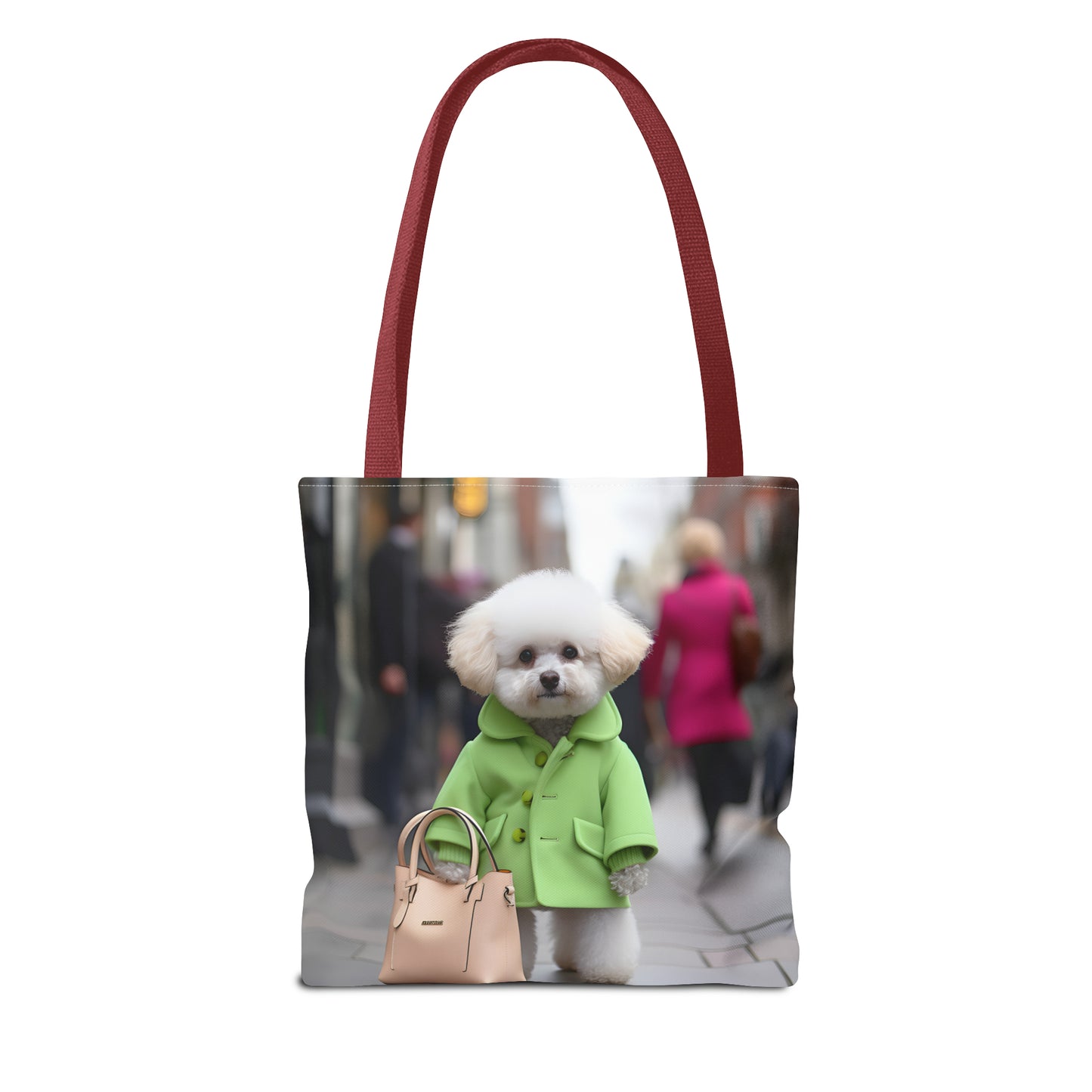 BICHON FRISE TOTE BAG