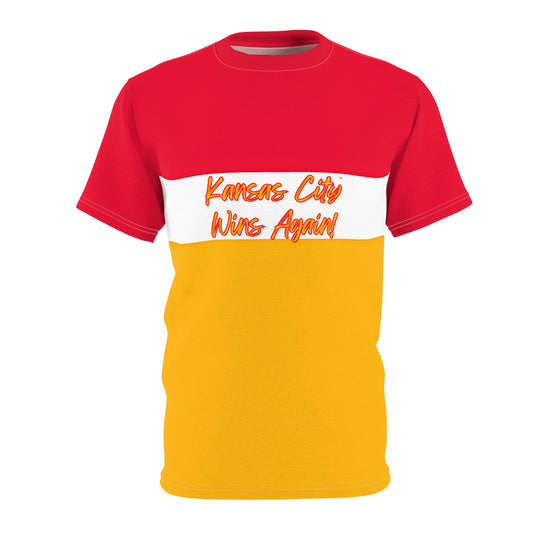 KC CHIEFS "WINS AGAIN" TEE UNISEX